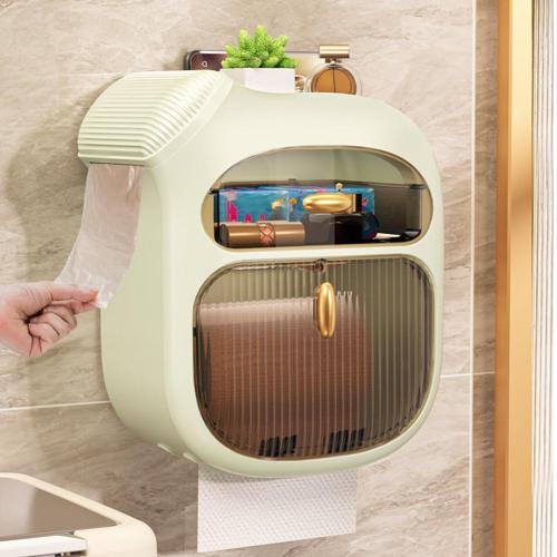 Wall-mounted paper holder