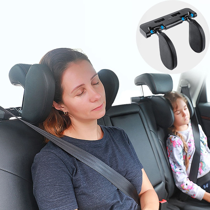 Car headrest support