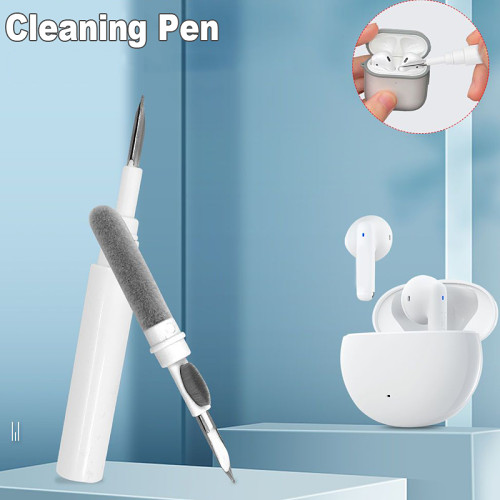 Bluetooth headset cleaning brush