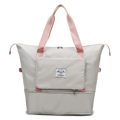 Foldable large-capacity travel bag
