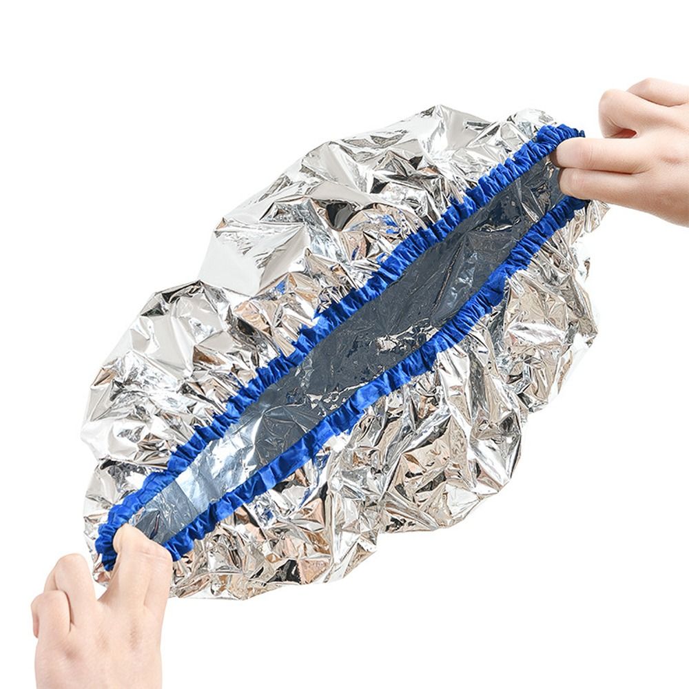 Heatinsulating aluminum foil waterproof cap