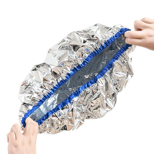 Heat-insulating aluminum foil waterproof cap