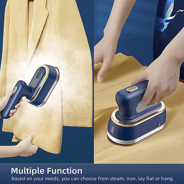 Folding garment steam iron