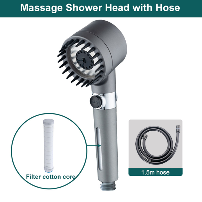 4 in 1 massage shower head