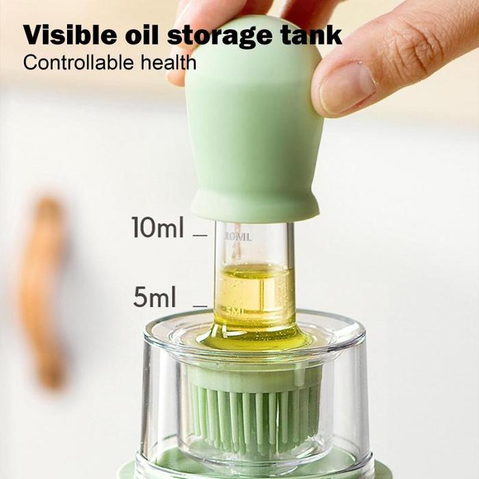 Silicone Drip Tube Oil Brush