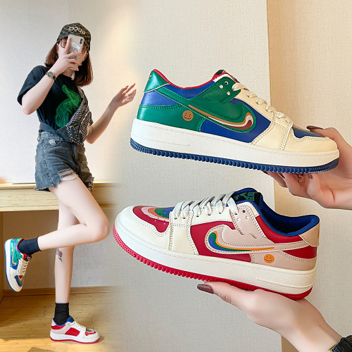 Casual trendy sneakers for couples