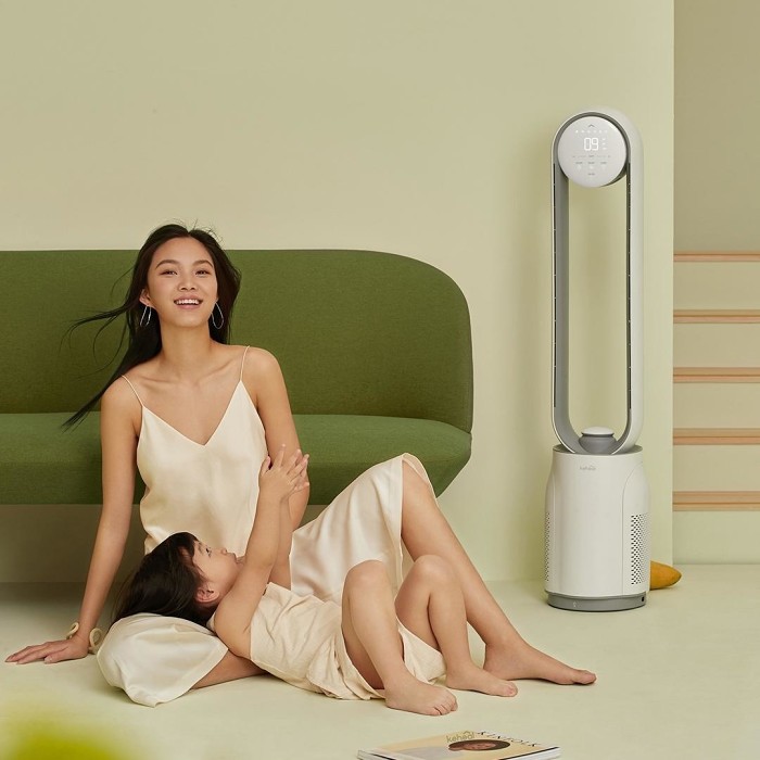 air purification bladeless fan