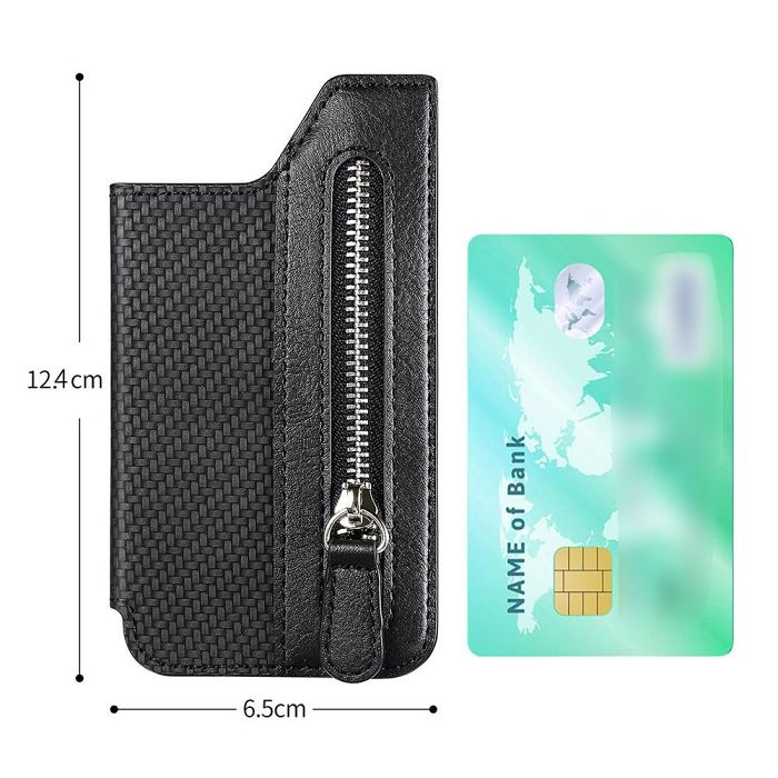 Leather Phone Card Holder