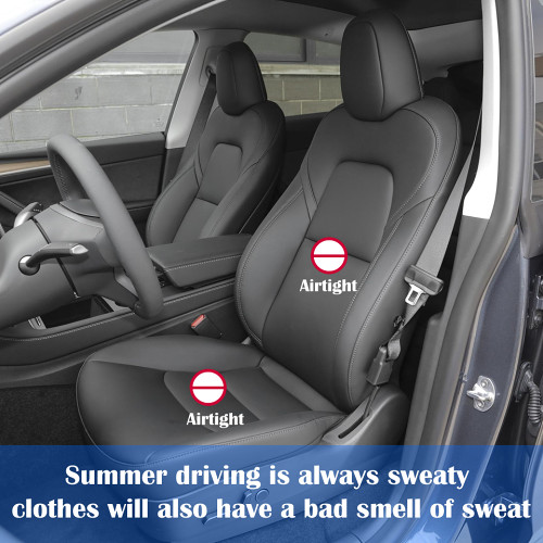 Car seat cover with fan