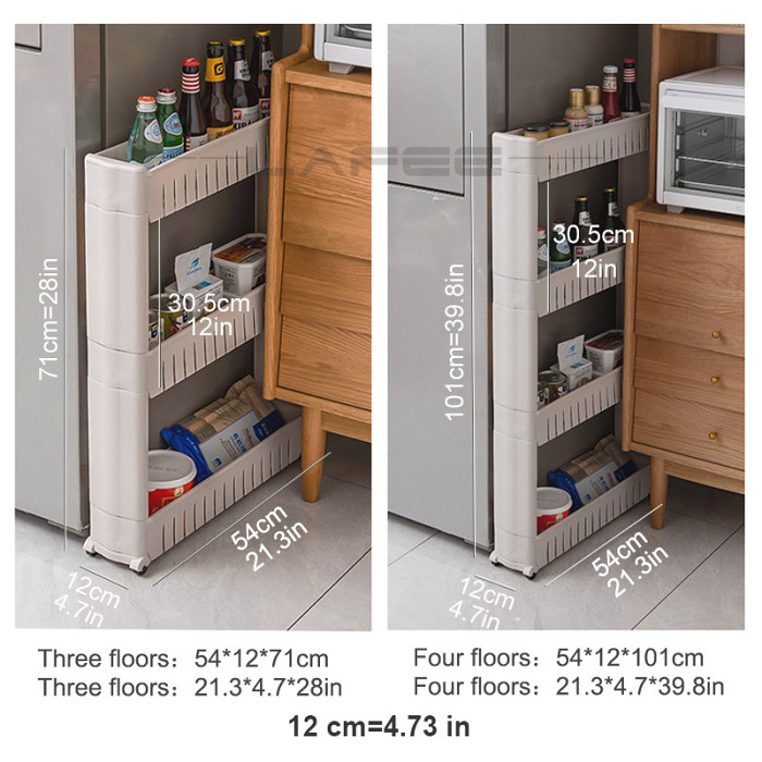 Multifunctional Mobile Storage Rack