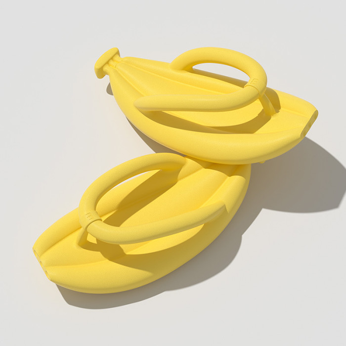 Summer Banana Slippers
