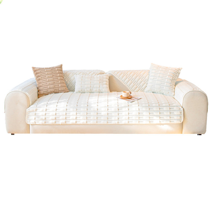 Winter Thick Plush Sofa Cushion