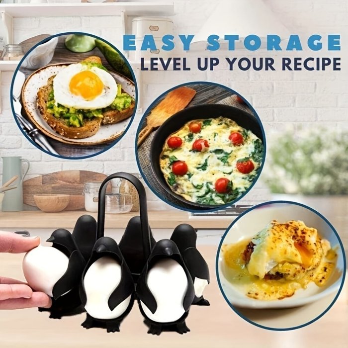 Penguin egg cooking machine