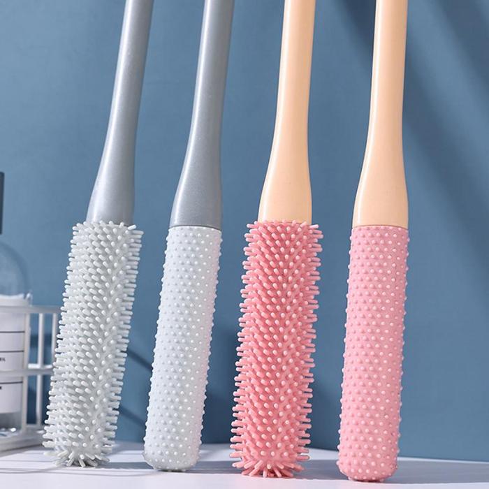 Silicone toe brush