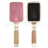 2021 Magic Hair Comb Tangle Hair Brush Scalp Professional Hairbrush Women Curly  Comb Salon Rhinestone Massage Shampoo Brushes