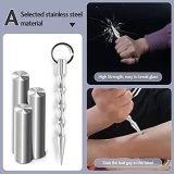 Self Defense Keychain Chapstick Holder, Safety Wristlet Keychains For Women Set