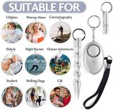 Self Defense Keychain Chapstick Holder, Safety Wristlet Keychains For Women Set