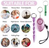 Self Defense Keychain Chapstick Holder, Safety Wristlet Keychains For Women Set