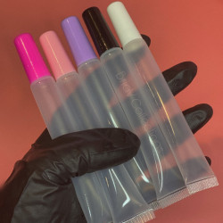 Wholesale Private Label 15ml Long Squeeze Tubes Lip Gloss Tube  Lip Gloss Vendor