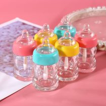 1pc 7ml Milk Bottlel Plastic Lipgloss Empty Tube Cosmetic Novelty Lip Gloss Packaging Container リップグロスエンプティ