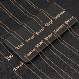 Drivworld Fashion Creative Twelve Constellation Zodiac  Necklace Retro English Letter Necklace