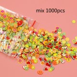 10g Fruit Slices Filler For Lip Gloss DIY Lipgloss Base Gel Decor Slime Charm Nail Art Decoration Wholesale
