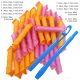 (20/30/50/65/75cm) Hair Rollers Snail Shape Not Waveform Spiral Round Curls Hair Curler Soft Hair Curler Magic Hair Rollers DIY