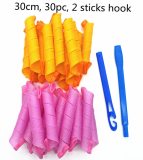 (20/30/50/65/75cm) Hair Rollers Snail Shape Not Waveform Spiral Round Curls Hair Curler Soft Hair Curler Magic Hair Rollers DIY