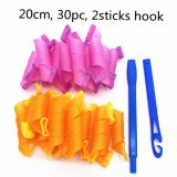 (20/30/50/65/75cm) Hair Rollers Snail Shape Not Waveform Spiral Round Curls Hair Curler Soft Hair Curler Magic Hair Rollers DIY