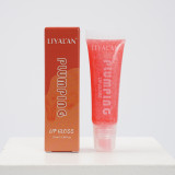 Fast Delivery Private Label Lipgloss Vendor Custom 10ml Squeeze Tube Vegan Clear Shiny Pink Lip Gloss