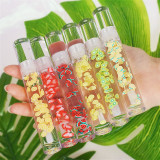 OEM Private Label Lip Gloss Scent Oil Custom Logo Clear Fruit Lipstick Moisturizing Lip Gloss