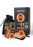 Drivworld 2021 men's skin care products beard 9-piece beard set box nourishing moisturizing beard set box oem or Drop shipping