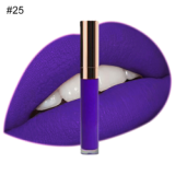 Makeup Matte Lipstick Liquid Waterproof Long Lasting Red Velvet Brown Nude Tint Lip Gloss