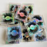 Faux Fake 25 Mm Mink False Eyelashes Natural Bulk Wholesale Eye Lash Vendors Extension Eyelash Supplies Private Label Makeup