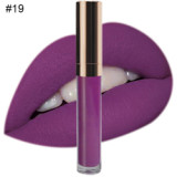 Makeup Matte Lipstick Liquid Waterproof Long Lasting Red Velvet Brown Nude Tint Lip Gloss