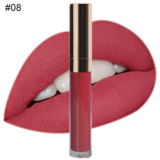 Makeup Matte Lipstick Liquid Waterproof Long Lasting Red Velvet Brown Nude Tint Lip Gloss