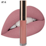 Makeup Matte Lipstick Liquid Waterproof Long Lasting Red Velvet Brown Nude Tint Lip Gloss