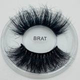 Faux Fake 25 Mm Mink False Eyelashes Natural Bulk Wholesale Eye Lash Vendors Extension Eyelash Supplies Private Label Makeup
