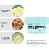 2021  Men Female Hair Oil Wax Cream Edge Control Hair Styling Cream Broken Hair Finishing Anti-Frizz Hair Fixative Gel OEM / LOGO