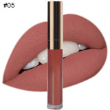 Makeup Matte Lipstick Liquid Waterproof Long Lasting Red Velvet Brown Nude Tint Lip Gloss