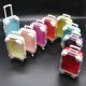 Eyelashes Packaging Box Small suitcase Lash Boxes Custom Your Logo Lashes Case Empty Makeup Eyelash Storage