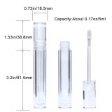 10-50pcs 5ml Empty Lip Gloss Tube Clear Lip Balm Bottle Refillable Eyelash Growth Liquid Cosmetic Containers Lipstick Container