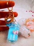 New Peach Moisturizing Lipgloss Fruit Scent Moisturizing Women's Keychain Lip Gloss Vegan Glitter Lip Gloss Set Vendor