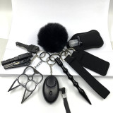 2022 Women Alarm Personal Keychain Set Self Defense Alarm Keychain Security Self Protection Security Alarm Key Ring For Girls