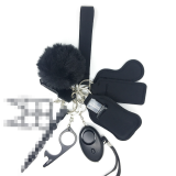 Women Alarm Personal Keychain Set Self Defense Self Protection Security KEYCHAIN FOR KEY Keychains women KEYCHAIN FOR CAR KEY