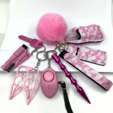 Llavero Defensa Personal Wristlet Vendors Safety Accessories Taserself Defense Keychain for Women