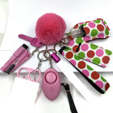 Women Alarm Personal Keychain Set Self Defense Security Self Protection Security KEYCHAIN FOR KEY defense keychain