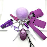 Women Alarm Personal Keychain Set Self Defense Security Self Protection Security KEYCHAIN FOR KEY defense keychain
