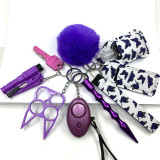 Llavero Defensa Personal Wristlet Vendors Safety Accessories Taserself Defense Keychain for Women