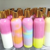 Wholesales Private Label Organic Rainbow Body Lotion with a Nice Jars Container